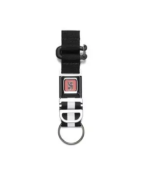 MINI BUCKLE Buckle Key Chain Key Chain [Chrome] KEYCHAIN/Mini (Current Model) Men s