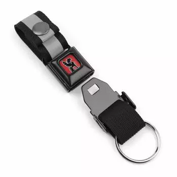 MINI BUCKLE KEY CHAIN Mini buckle key chain key chain Black [Chrome] (2019 model) чёрный