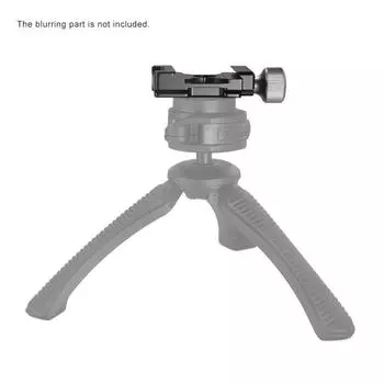 Мини-быстросъемный зажим с винтовой ручкой 38 мм, совместимый с Arca Swiss