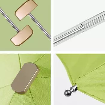 Mini Capsule 50% off 6 Bone Umbrella Sunscreen Shade Sun Umbrella Women s Vinyl Folding Pocket Umbrella 6K