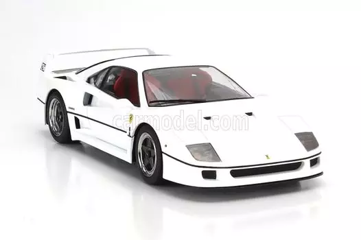 Mini car Ferrari F40 F40 1987 PERSONAL CAR SULTAN OF BRUNEI WHITE KKDC180695 1/18 KK-SCALE 1/18 [Item] белый