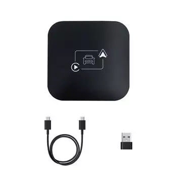 Mini CarPlay & Android Auto Box Dongle Проводной беспроводной адаптер для большинства автомобильных адаптеров для Android для IOS