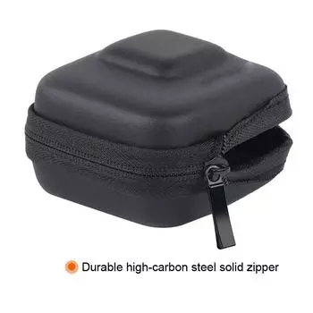 Мини-чехол EVA, защитная сумка для GoPro Hero 13 12 DJI Action 5 Pro 4 Insta360 Ace Pro Camera, PU-коробка для хранения аксессуаров для камеры