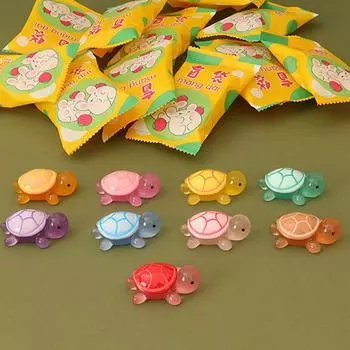 Мини-черепахи Светящиеся украшения Изделия из миниатюр Миниатюрные фигурки Крошечные черепахи Микропейзаж Украшения для дома Аксессуары Подарки