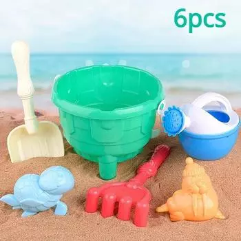 Mini Children s Beach Toy Set Baby Playing In Water And Beach Large Sand Shovel Beach Bucket Sand Digging Tool Toy Random Color