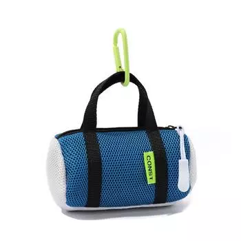 Mini Coin Purse Key Chain Sports Bag Styling Women Men Wallets Zipper Portable Keyring Card Holder Boy Girl Party Headphone Bag синий