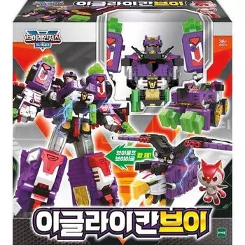 Mini Commando V Rangers Combined Robot Iglycan V Toy, популярные игрушки в Корее