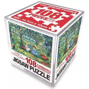 Mini cube jigsaw puzzle at Haksan Cultural History Company’s Red Gables and Apple Garden, Korean popular puzzles