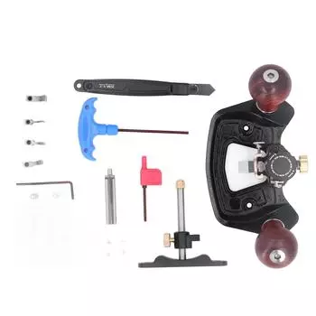 Рубанок для деревообработки из алюминиевого сплава, точный рубанок с плоским дном и кромкой для ручного труда