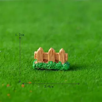 Мини-деревянный дом фигурки милые животные украшения ремесла миниатюры украшения