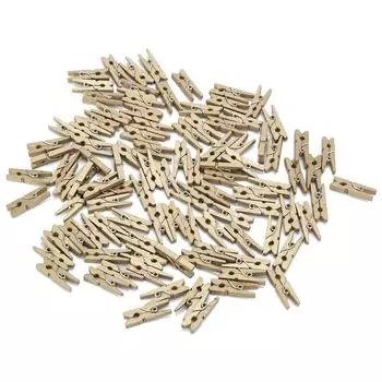 Мини-деревянный зажим для фотографий, настенное украшение, фотоальбом, открытка, записка, деревянный зажим