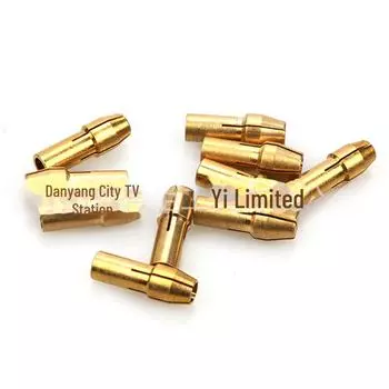 Мини-держатель для электрических дрелей с крестообразным латунным патроном на 10 шт. - 0,5-3,2 мм