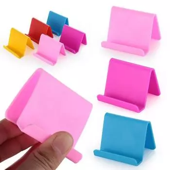 Мини-держатель для телефона, кронштейн для смартфона, настольное крепление, подставка для сотового телефона, планшета, подарочный ленивый кронштейн розы красного