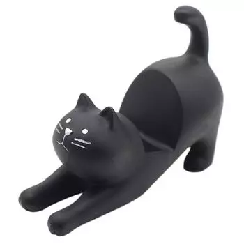 Mini Desktop Stand Lazy Cat Mobile Phone Lazy Bracket Resin Phone Holder Phone Bracket Cat Shape