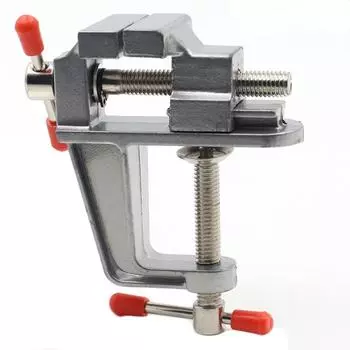 Mini Desktop Vise Small Bench Clamp Welding Aid Model Table Vise Household Flat Table Vise Precision Clamp