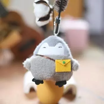 Мини Детский Подарок Плюшевая Игрушка Пингвин Рюкзак Маленькая Школьная Сумка Мультяшный Рюкзак Сумка через Плечо 10cm