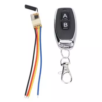 Мини-дистанционное реле 433 МГц обучающий беспроводной радиочастотный передатчик приемник переключатель для системы контроля доступа