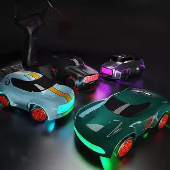 Мини-дистанционное управление полноприводной дрифт-машиной 1:64 Ультра-маленький скоростной гоночный автомобиль с дистанционным управлением, крутая легкая игрушечная машина One Size