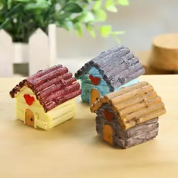 Мини-дом для ярмарки сада, ландшафтный дизайн, украшение