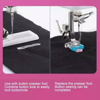 Мини-домашняя электрическая швейная машина для вышивки одежды, оверлок для ткани белый