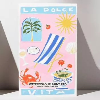 Мини-доска для рисования акварелью Образовательный художественный ресурс Портативный художественный компаньон Яркий