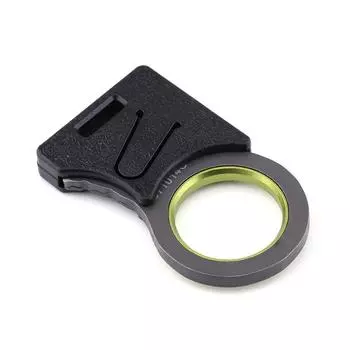 Мини EDC инструмент для выживания на открытом воздухе крюк нож для ремня безопасности брелок для ключей