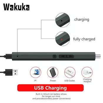 Mini Electric Screwdriver 12/36 in 1 Rechargeable Cordless Precision Power Screwdriver Set LED Lights Magnetizer in Demagnetizer
