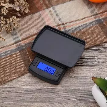 Mini Electronic Scales High Precision 500gx0.1g Portable Pocket Digital Scale for Gold Carat Sterling Silver Jewelry Balance