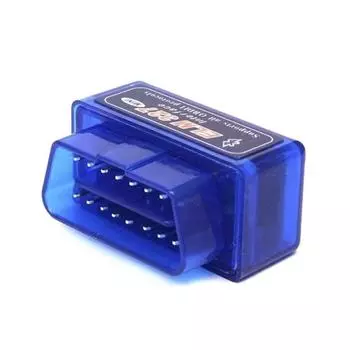 Мини Elm327 Bluetooth V2.1 Obdii автомобильный диагностический инструмент сканер для автомобиля для Android синий