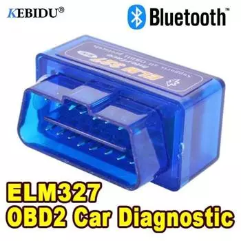 Mini Elm 327 Bluetooth V2.1 OBD2 Автомобильный диагностический инструмент для ELM 327 OBDII сканер протоколов OBD адаптер автоматический диагностический инструмент с приложением Android