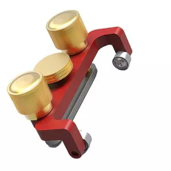 Mini Engraving Sharpener Carpentry Bearing Grinding Cutter Bracket Woodworking Planer Cutter Hand Polishing Fixing красный