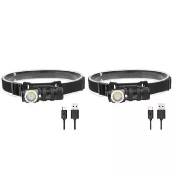 Мини-фара светодиодная налобная лампа 700 мАч для кемпинга, экспедиций, езды, рыбалки