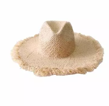 Мини-фетровая соломенная шляпа с бахромой Большая рафия Пляж Солнце УФ Цветущая вишня Велосипедная шляпа, шляпа, шляпа, шляпа, шляпа, море, парк, координация, дата, защита, бежевый