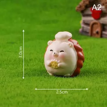 Мини-фигурка милых животных, модель животного, мох, микропейзаж, домашний декор, миниатюрные сказочные садовые украшения, аксессуары as the picture