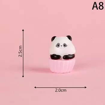 Мини-фигурка милых животных, модель животного, мох, микропейзаж, домашний декор, миниатюрные сказочные садовые украшения, аксессуары