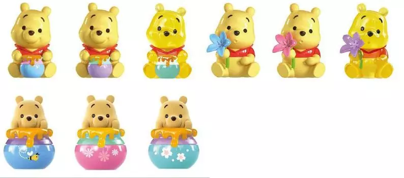 Мини-фигурка Tenyo Grand Jester Винни-Пух в наборе в коробке [Продано 24] DFR-S01