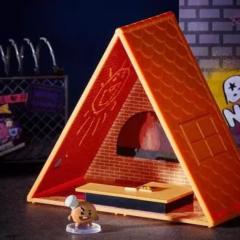 Мини-фигурки-домики Line Friends BT21 SHOOKY, посвященные 5-летию