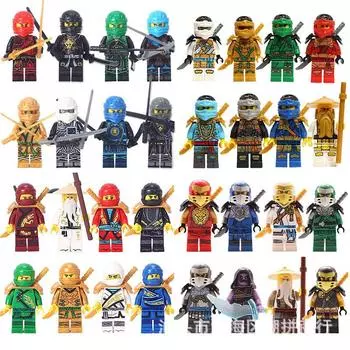 Мини-фигурки из фильма, строительные блоки, набор моделей кирпичей, детский образовательный подарок на день защиты детей No Box