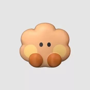 Мини-фигурки Line Friends BT21 SHOOKY Mini Quish