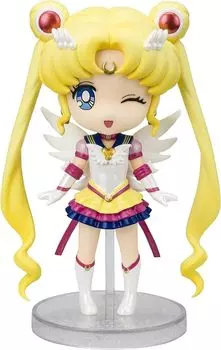 Мини-фигурки Sailor Moon Eternal Sailor Moon - издание Cosmos - прибл.. Подвижная фигурка, окрашенная из АБС и ПВХ, 90 мм BAS63968