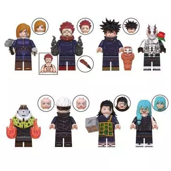 Мини-фигурки Yo-Yo Block Spirit Rotation, WM6139-8