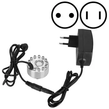 Водный фонтан, украшение, распылитель тумана с 12 лампами, украшение ландшафта EU Plug 100240V