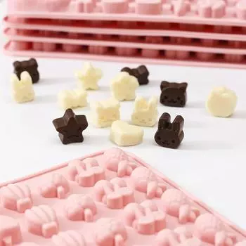Мини-формы Инструменты для помадки Формочки для жевательной резинки Формы для украшения тортов Силиконовые формы для выпечки Инструменты для выпечки печенья Формы в форме животных Инструменты для помадки