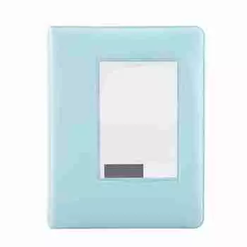 Мини-фотоальбом на 64 кармана 3 дюйма для 7s/8/25/50s/90 фото футляр синий синий