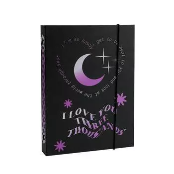 Мини-фотоальбом с английскими буквами, удобный бумажный сувенир, книжка для хранения фотографий белый