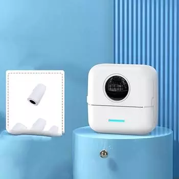 Мини-фотопринтер Беспроводной Bluetooth-термокарманный принтер для Android и iOS
