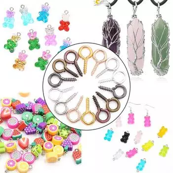 мини-фурнитура для браслетов, крючки, ювелирные изделия, застежки, винт, высокое качество, бусины, винт с резьбой, нежные серьги «сделай сам», ювелирные аксессуары 4*8*1.2mm бронзовый