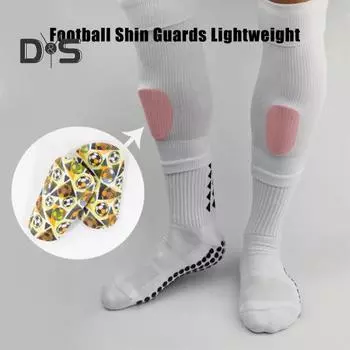 Мини-футбольные щитки для голени, легкие миниатюрные щитки для голени для мужчин и женщин, миниатюрная спортивная защита ног с подкладкой из пеноматериала EVA XS