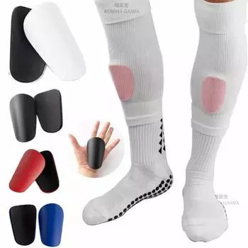 Мини-футбольный щиток для голени, износостойкий, амортизирующий, легкий, портативный, тренировочный щиток для голени, 1 пара