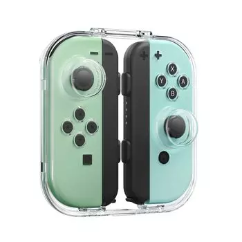 Мини-футляр для хранения Joy-con, портативный пыленепроницаемый защитный бокс, совместимый с Nintendo Switch/OLED Joy-Con белый